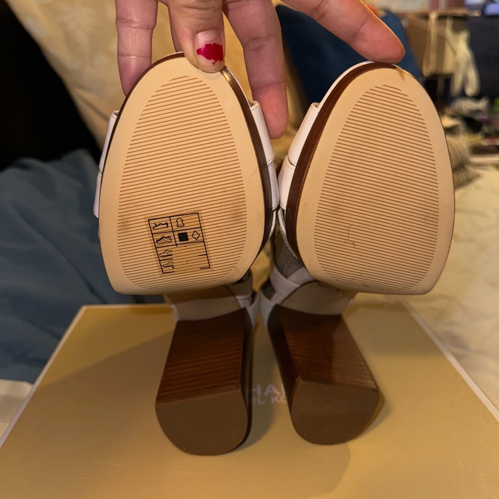 Brand new,unused platform leather